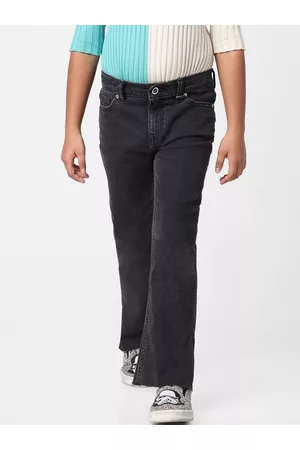 ONLY Girls Black Wide Leg Jeans