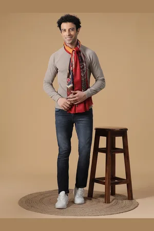 SHINGORA Men Maroon Printed Muffler