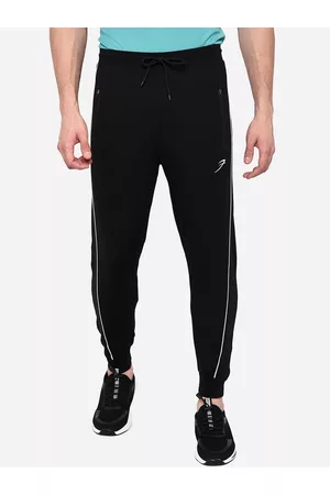 FUAARK Men Black Solid Joggers