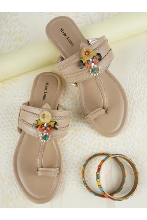 Buy Beige Flat Sandals for Women by Marc Loire Online