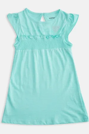 Pantaloons Girls Blue A-Line Dress