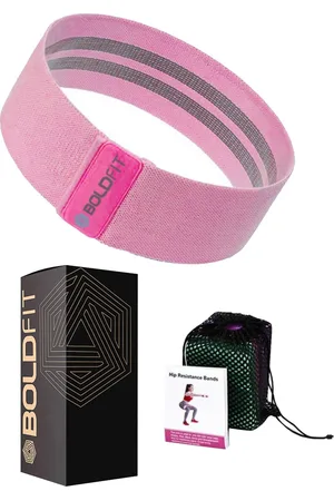 BOLDFIT Pink Solid Fitness Band