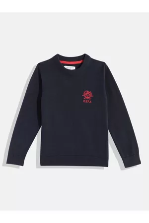 Ralph Lauren Boys Navy Blue Pullover