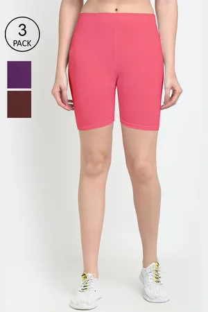 GRACIT Women Pack of 3 Sports Shorts