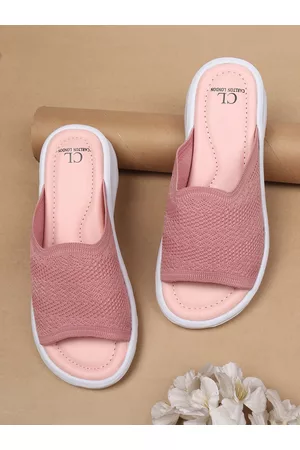 Carlton London Women Pink Sliders