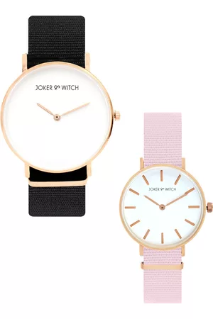 Joker & Witch Sheldon & Amy Couple Watch Gift Set