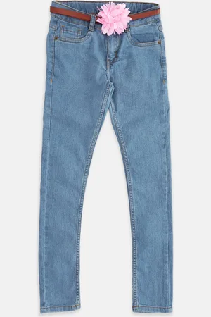 Pantaloons Girls Blue Jeans