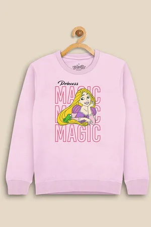 Kidsville Girls Disney Princess Printed Sweatshirt