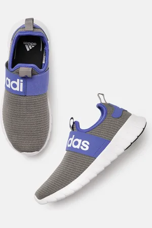adidas Kids Grey Kivaro 4.0 Mesh Running Shoes