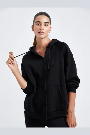 DeFacto Women Black Solid Cardigan