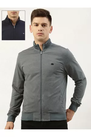 Buy Men Olive Solid Casual Jacket Online - 674759 | Peter England-gemektower.com.vn