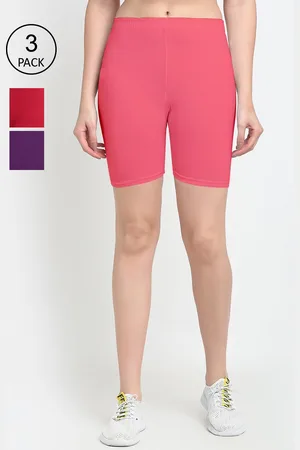 GRACIT Women Pack of 3 Sports Shorts