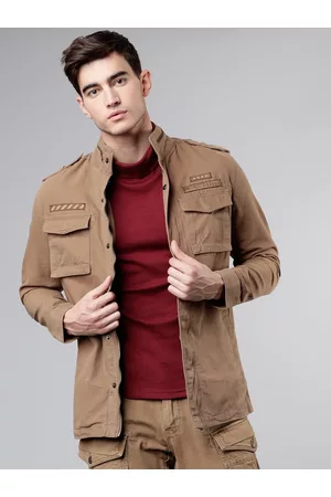 LocoMotive Men Solid Tailored Jacket
