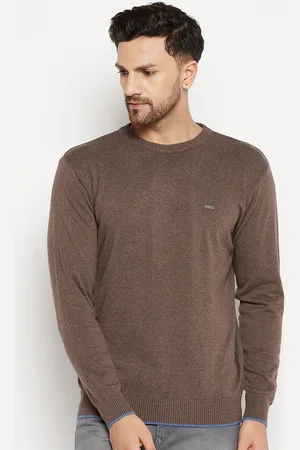 Duke Men Brown Pullover