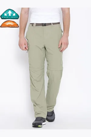 Columbia Beige Silver Ridge Convertible Hiking Cargos