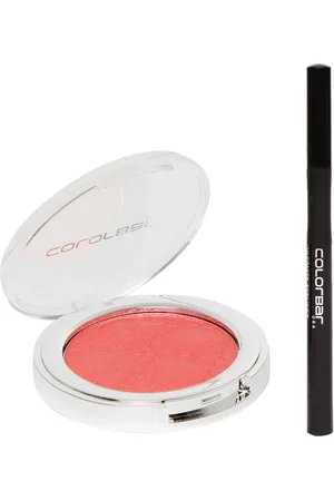 Colorbar Set of Ultimate Eyeliner & Coral Bliss Cheekillusion Blush 014