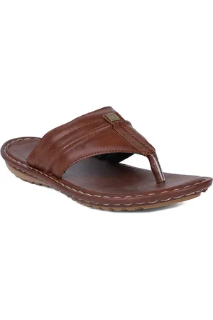Bata Men Brown Comfort Sandals