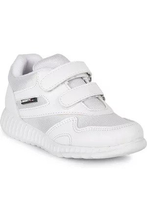 Liberty Unisex Kids White Sneakers