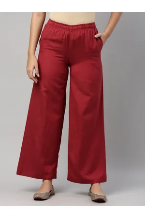 Buy Violet Trousers  Pants for Women by Go Colors Online  Ajiocom