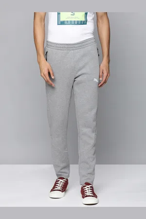PUMA Men Grey Melange Evostripe Track Pants