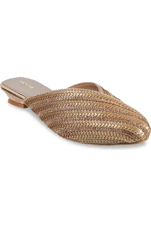 All Things Mochi Women Pink Mules Flats