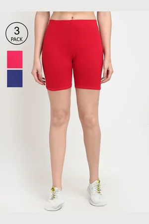 GRACIT Women Pack of 3 Cycling Sports Shorts