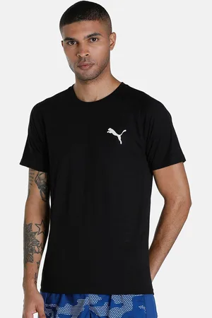 PUMA Men Black Evostripe Lite T-shirt