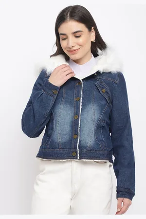 Latin Quarters Women Blue Denim Jacket