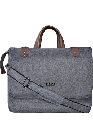 Lorem Unisex Grey Messenger Bag