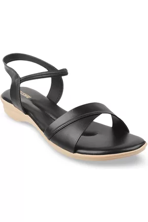 Metro Women Black Flats