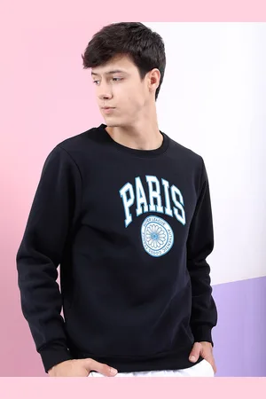 Highlander Men Black Printed Sweatshirt