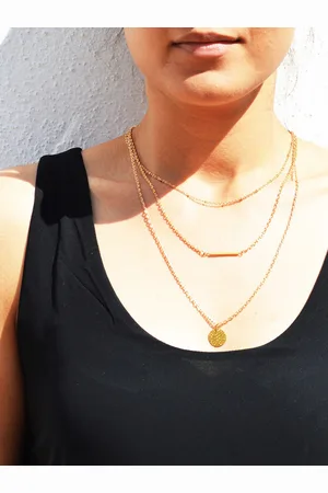 Joker & Witch Gold-Plated Layered Necklace