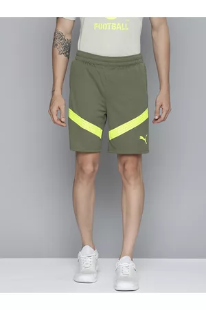 PUMA Men Green AC Milan Training Sports Shorts