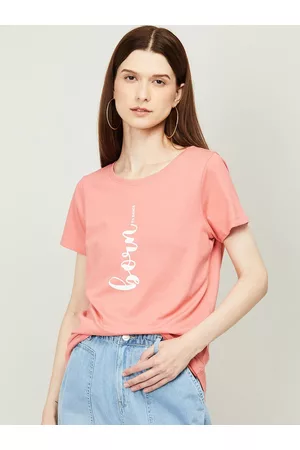 Lifestyle Tops - Coral Printed Top