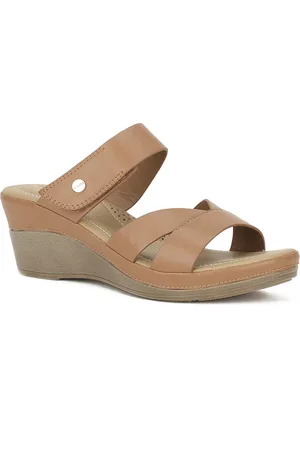 Buy Gold Heeled Sandals for Women by Bata Online | Ajio.com