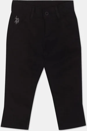 Ralph Lauren Boys Black Solid Trousers