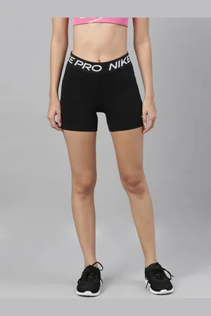 NIKE Solid Women Black Sports Shorts - Buy NIKE Solid Women Black Sports  Shorts Online at Best Prices in India