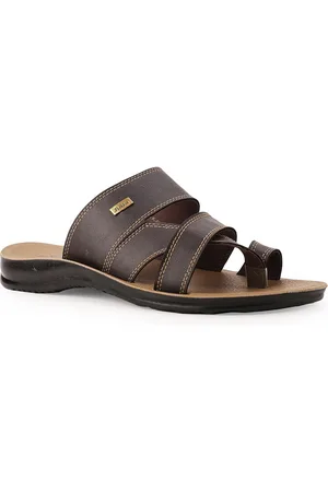 Bata Men Brown Comfort Sandals