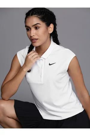muñeca negro lanzar Nike Collar T-shirts outlet - Women - 1800 products on sale | FASHIOLA.co.uk