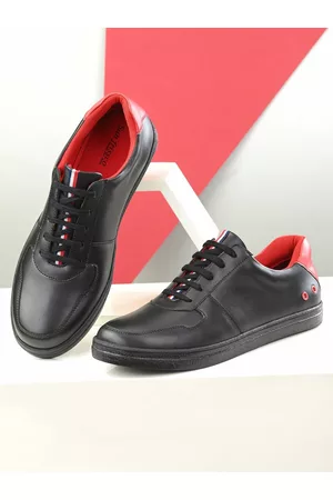 San Frissco Men Black Casual Sneakers