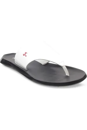 men white leather comfort sandals