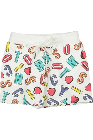 Tiny Girl Girls Off White Conversational Printed Shorts