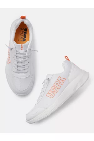 U.S. Polo Assn. Men Off White ARILL Walking Shoes