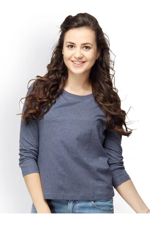 Campus Women Blue T-shirt