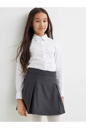 H&M Girls Grey Flared Skirts