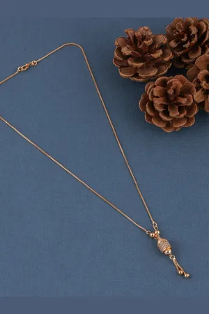 Brandsoon Gold-Toned Brass Rose Gold-Plated Necklace
