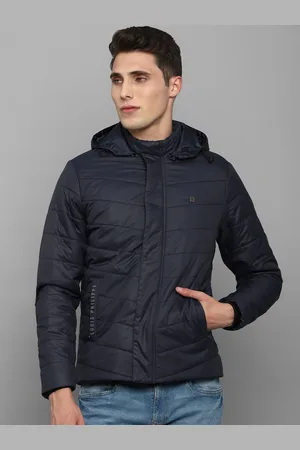 Buy Louis Philippe Men Black Solid Down jacket Online at Low Prices in  India - Paytmmall.com