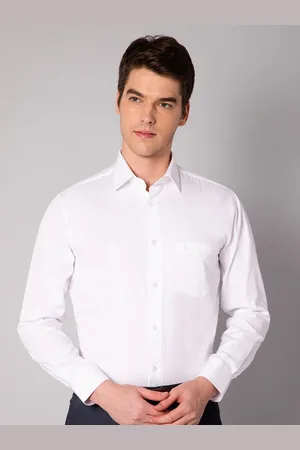 CANTABIL Men White Formal Shirt