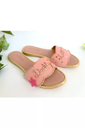 Sole House Women Pink Open Toe Flats