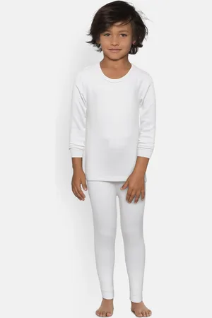 Kanvin Boys White Thermal Set